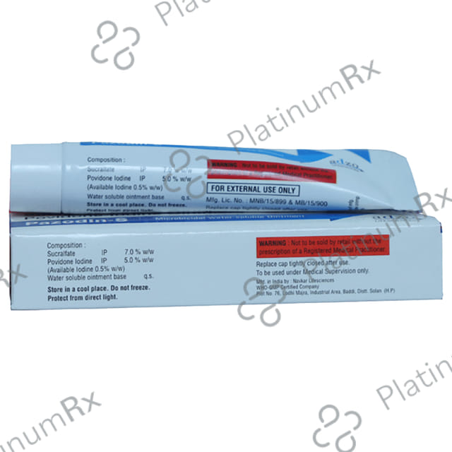 Pazodin S Ointment 15gm