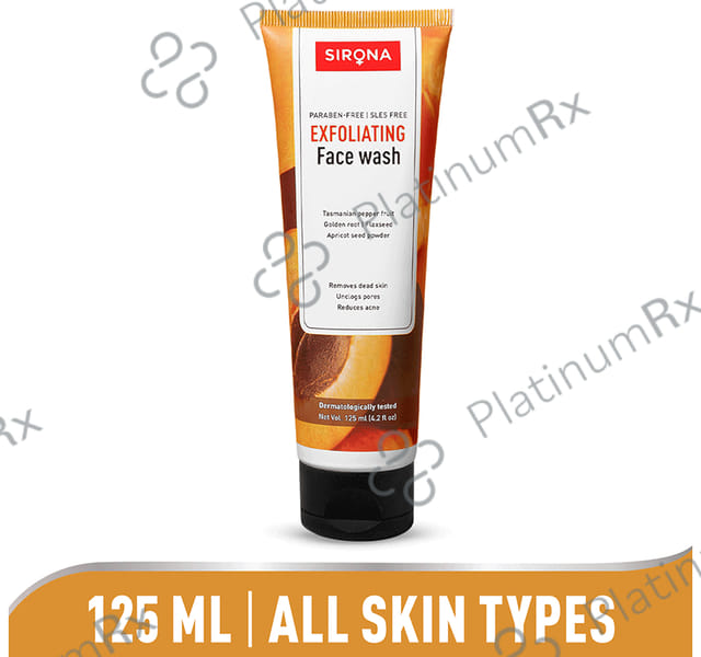 Sirona Exfoliating Face Wash