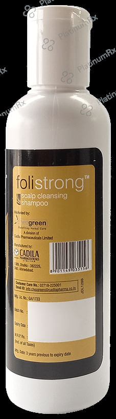Cadila Folistrong Scalp Cleansing Shampoo 100 ml