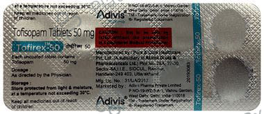 Tofirex 50mg Tablet 10s