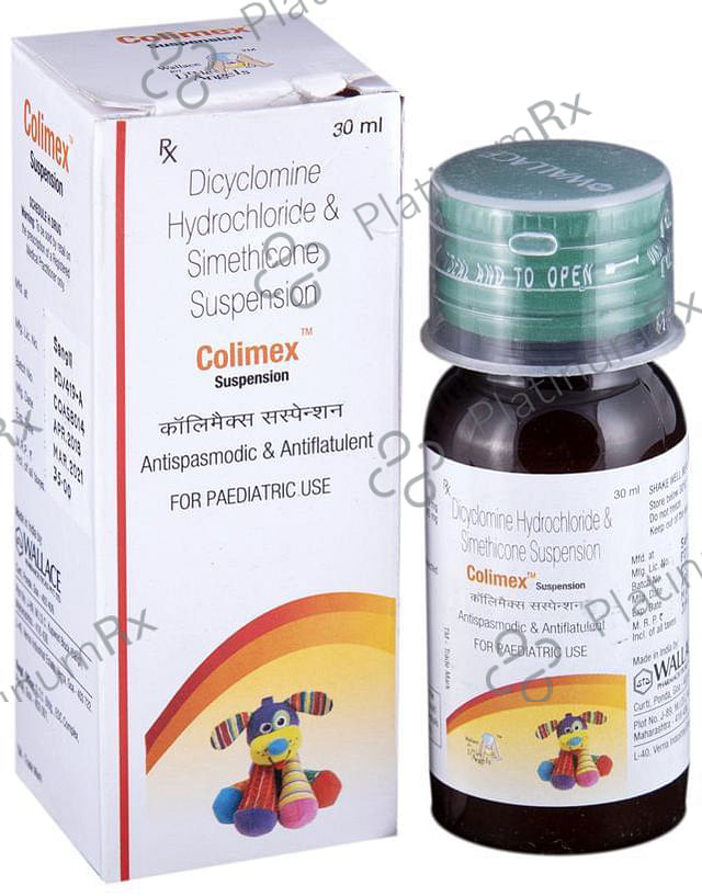 Colimex 10/40mg Suspension 30ml
