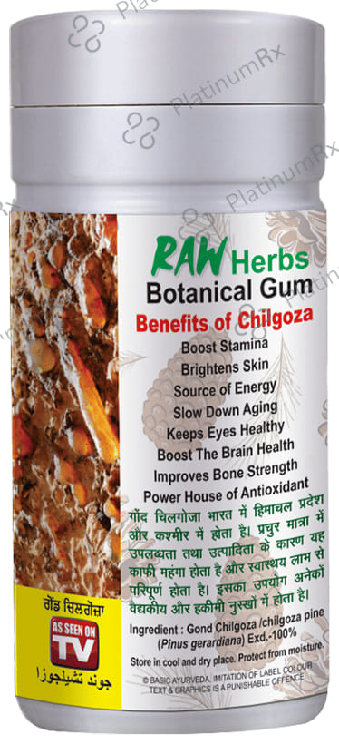 Basic Ayurveda Gond Chilgoza 120 gm