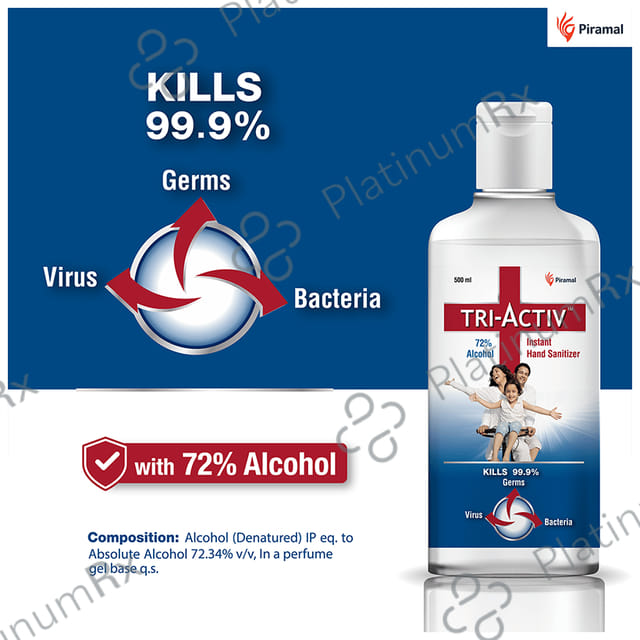 Tri-Activ 72% Alcohol Instant Hand Sanitizer