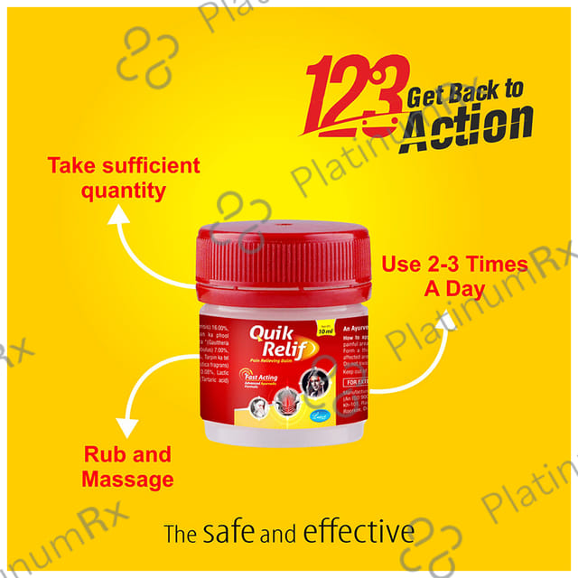 Quik Relif Pain Relieving Balm