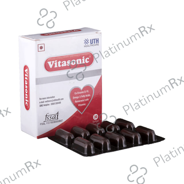 Vitasonic Soft Gelatin Capsule 10s