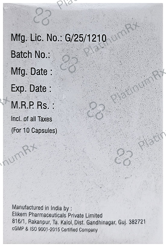 Fluxican 60mg Capsule 10s