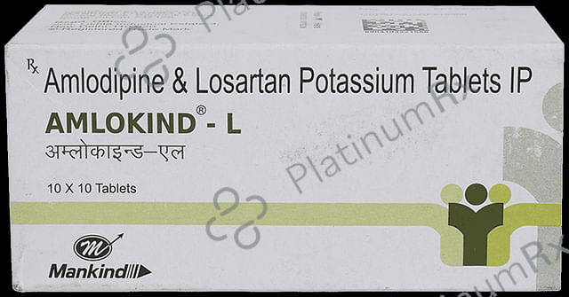 Amlokind L 5/50mg Tablet 10s