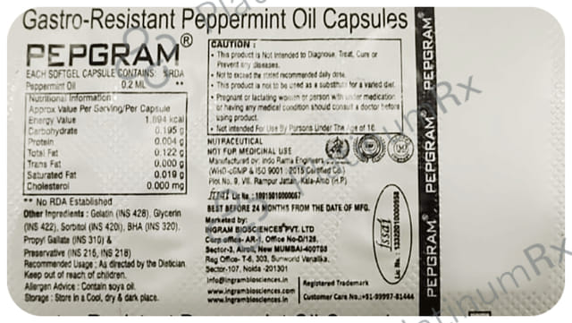Pepgram Capsule