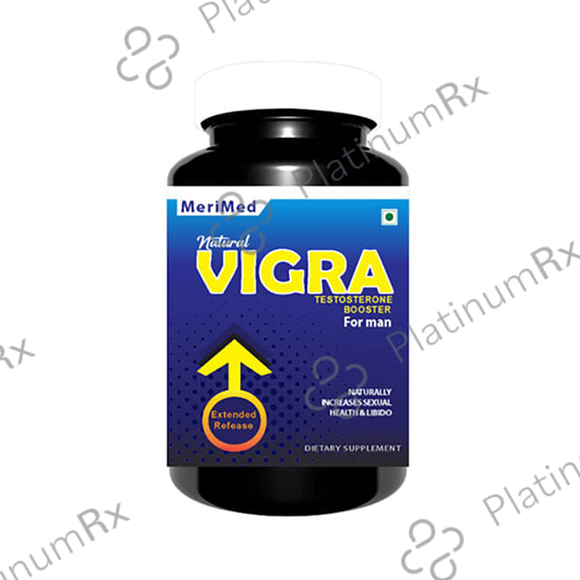 Merimed Natural Vigra Testosterone Booster for Man Tablet