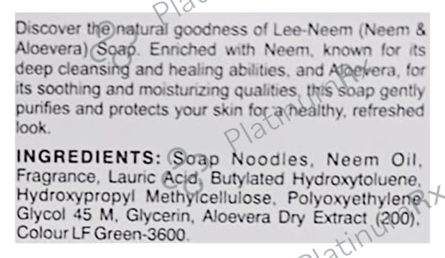 Leeford Lee-Neem Soap