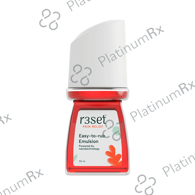 R3SET Instant Pain Relief Nanotech Emulsion