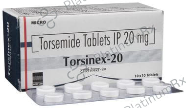 Torsinex 20mg Tablet 10s