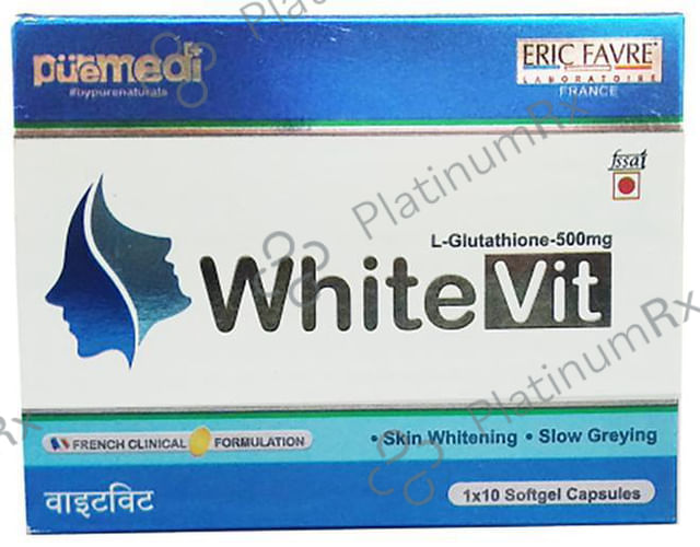 Eric Favre White Vit 500mg Softgel Capsules 10 capsules