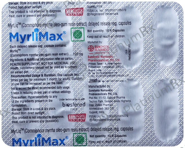 Myrlimax Veg Capsule