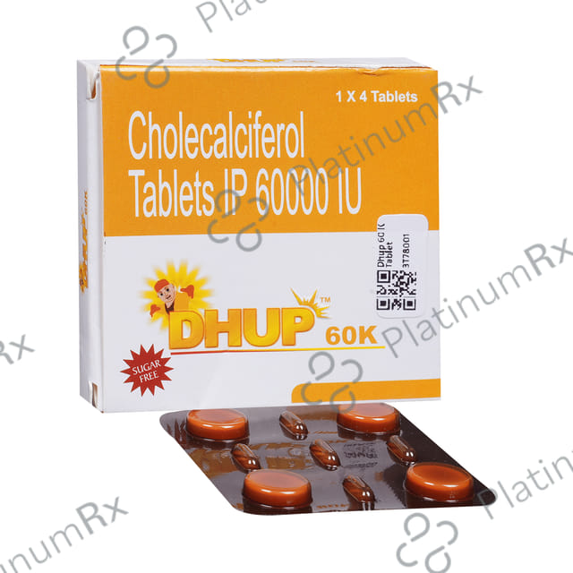 Dhup 60000IU Tablet 4s