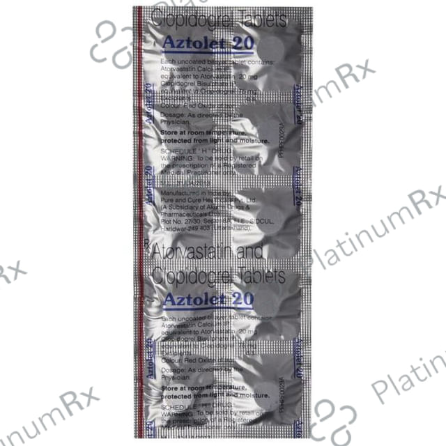 Aztolet 20 Tablet 10s