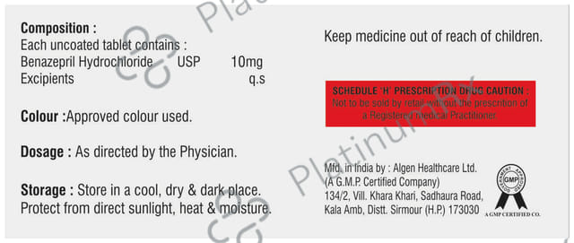 Apriace 10mg Tablet 10s