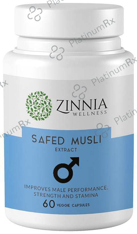 Zinnia Wellness Safed Musli Extract Veggie Capsule