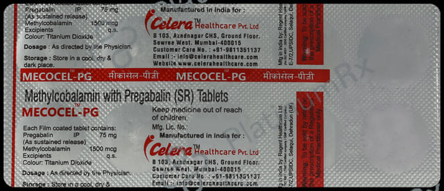 Mecocel PG 1500mcg/75mg Tablet