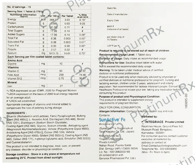 Mumfer Max Tablet 15s