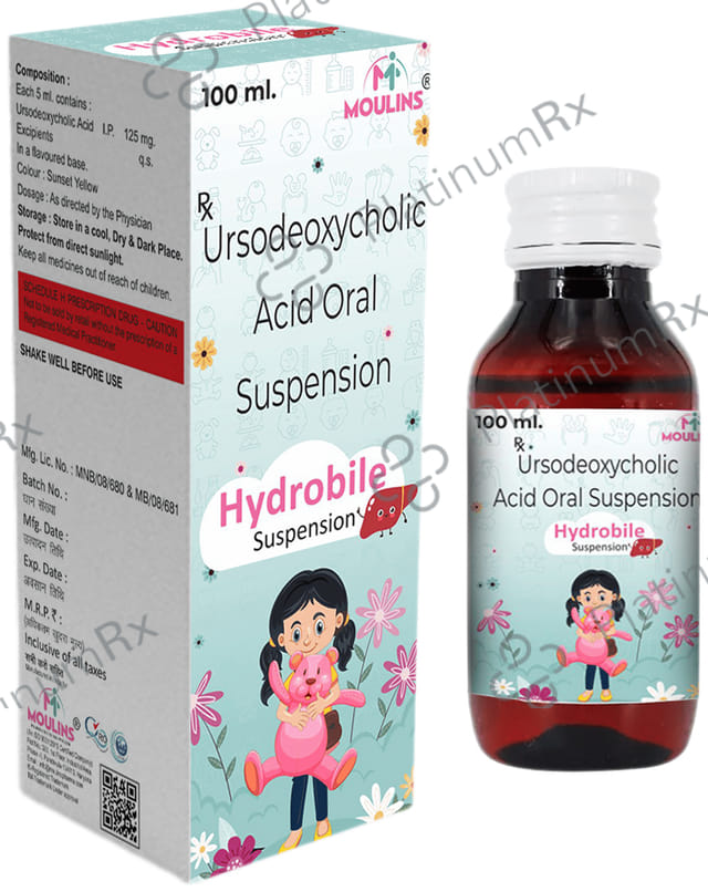Hydrobile 125mg Oral Suspension 100ml