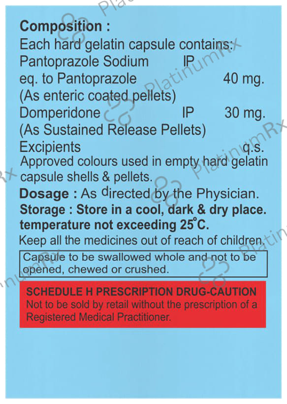 Pantochip DSR 30/40mg Capsule 15s