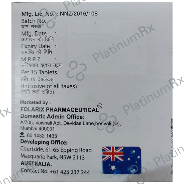 Glucorix M 2/500mg Tablet ER 15s