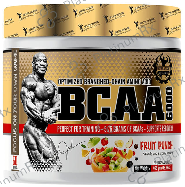 Dexter Jackson BCAA 6000 Powder Fruit Punch