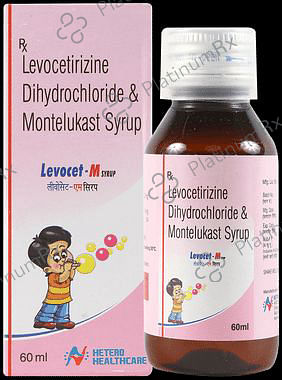 Levocet M 2.5/4mg Syrup 60ml