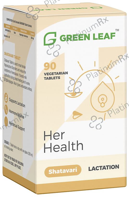 Green Leaf Shatavari Vegetarian Tablet