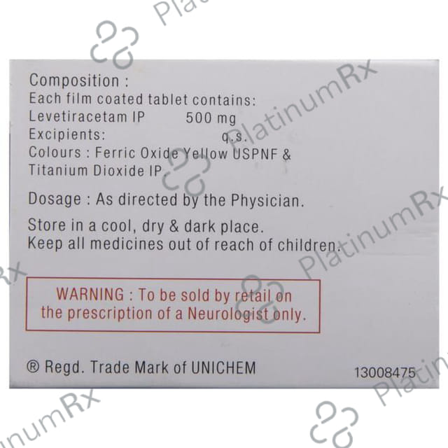 Levtam 500mg Tablet 10s