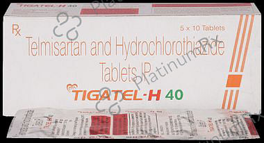 Tigatel H 40/12.5mg Tablet 10s
