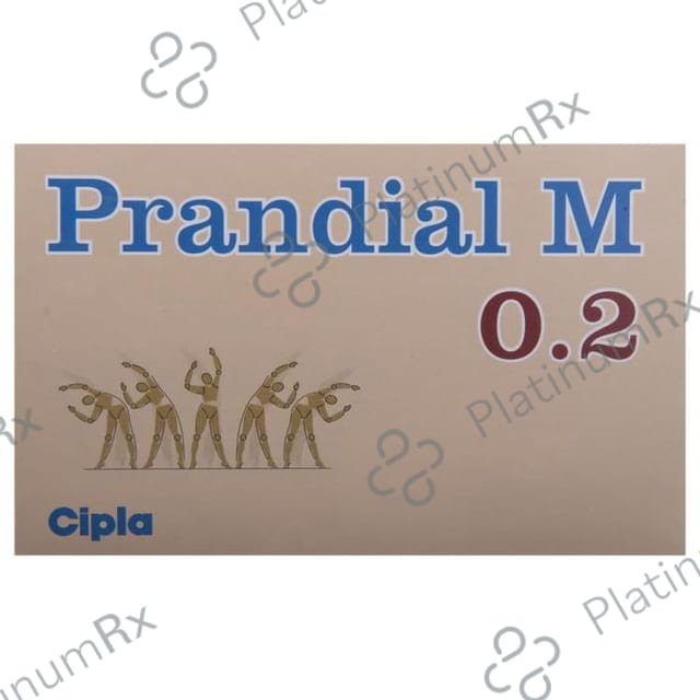 Prandial M 0.2 Tablet