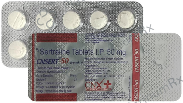 Cnsert 50mg Tablet