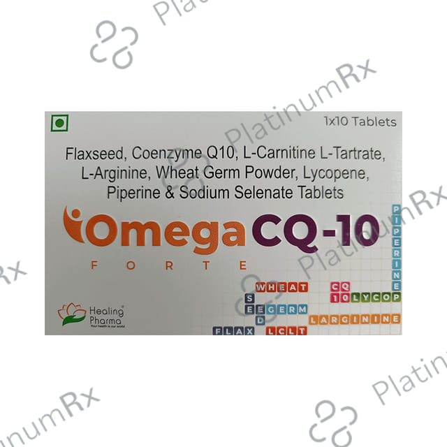 Healing Pharma Omega CQ10 Forte Tablet