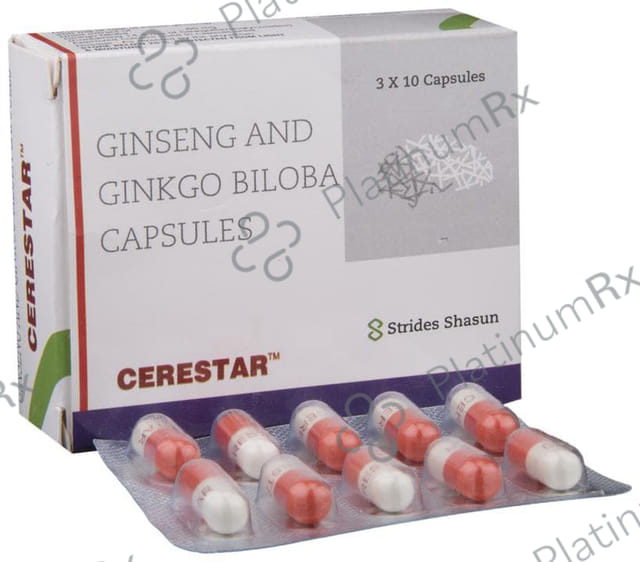 Cerestar 60mg Capsule 10s