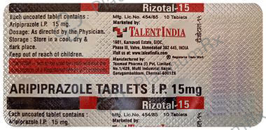Rizotal 15mg Tablet