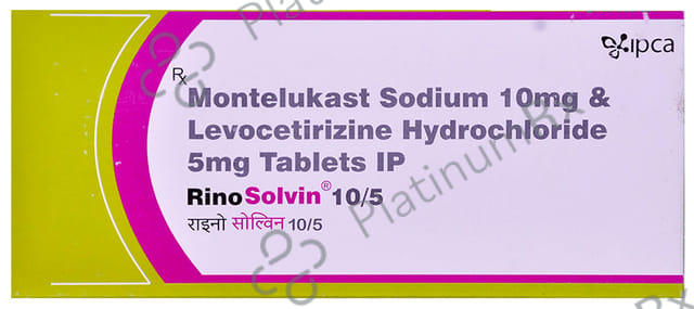 Rinosolvin 10/5mg Tablet 10s
