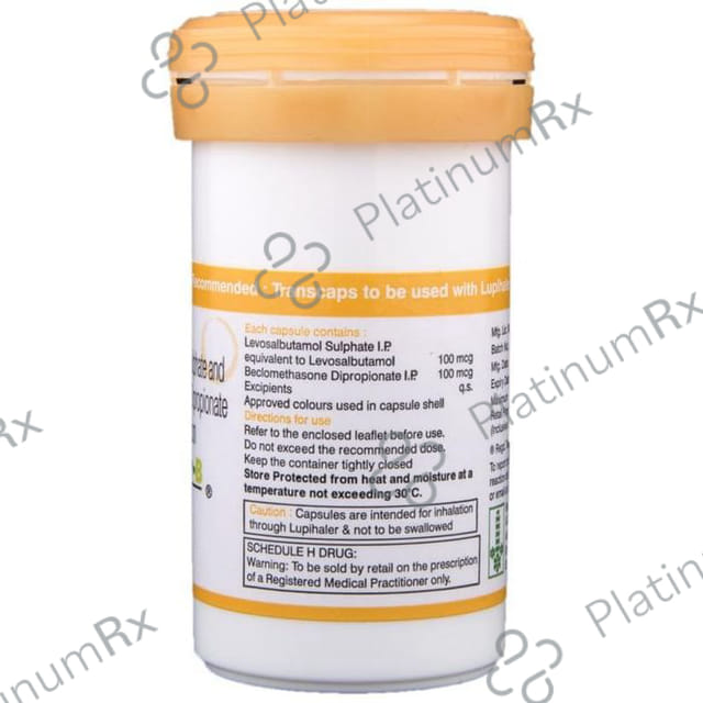 Salbair B 200mcg Transcaps 30s