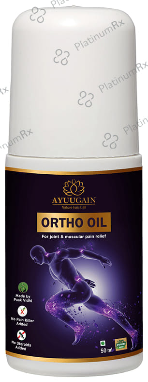 Ayuugain Ortho Oil for Joint & Muscular Pain Relief