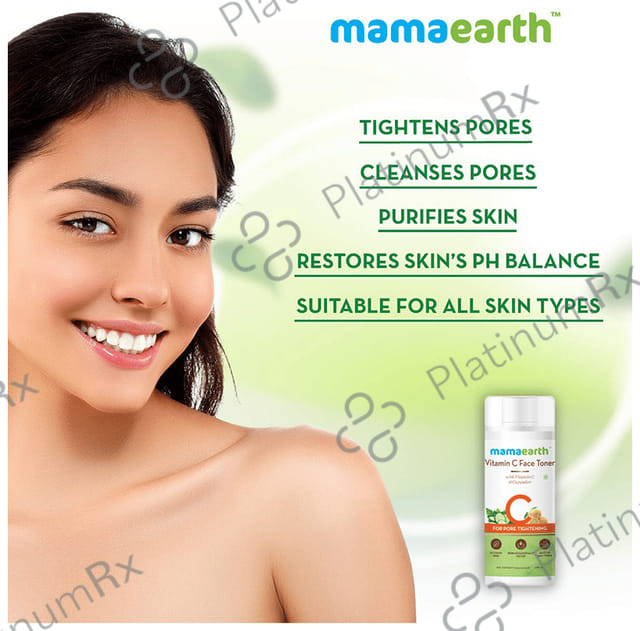 Mamaearth Vitamin C Face Toner - Alcohol-Free - For All Skin Types