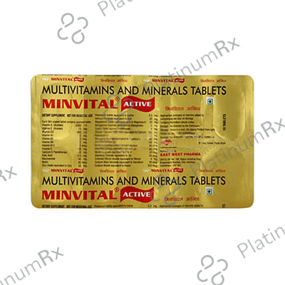 Minvital Active Tablet 10s