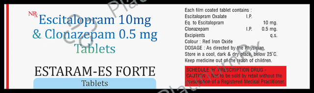 Estaram ES Forte 0.5/10mg Tablet 10s