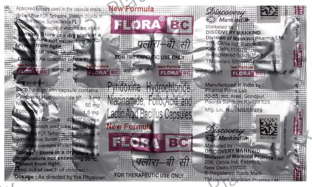 Flora BC Capsule 10s