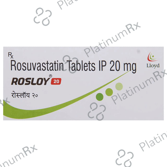 Rosloy 20 Tablet 10 Tablet
