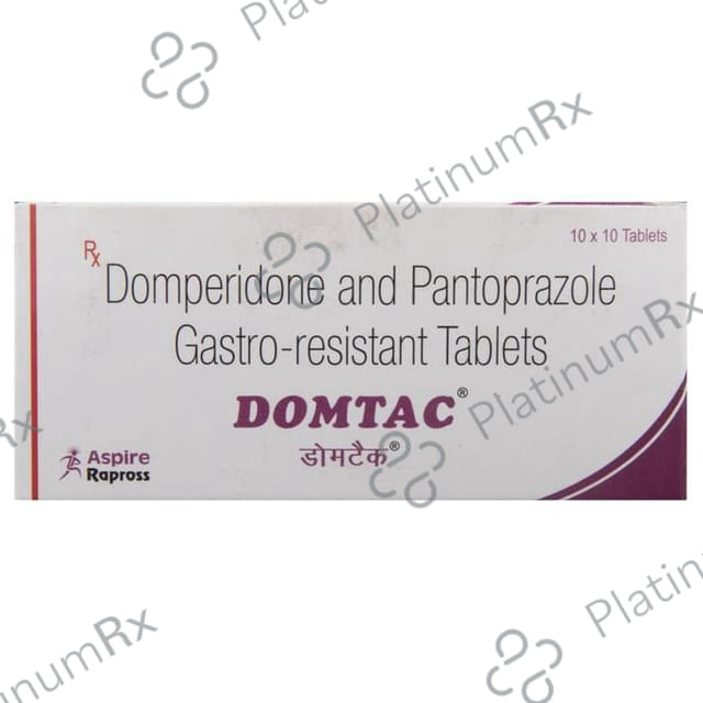 Domtac 10/20mg Tablet 10s