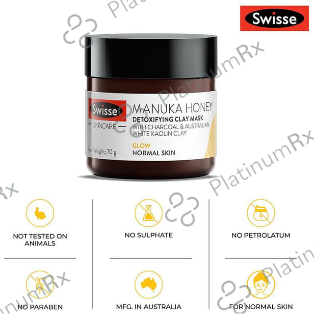 Swisse Skincare Manuka Honey Detoxifying Clay Mask