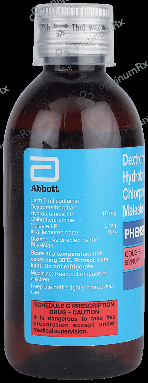 Phensedyl DX Syrup 100ml