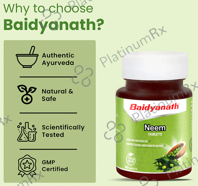 Baidyanath Neem Tablet 60s