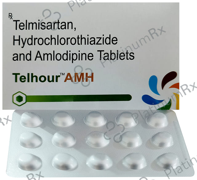 Telhour AMH 5/12.5/40mg Tablet 15s